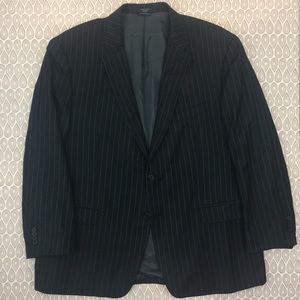 Tommy Hilfiger Men's Black Suit Jacket SZ 48 R Y36